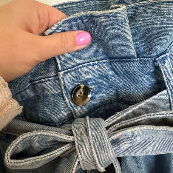 WHO WHAT WEAR Paperbag Jeans - Picture 5 of 6